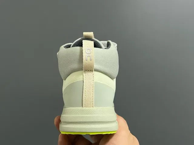 On Jaune Vert Hautes Fermeture Double Sangle+Lacet Chaussures Lifestyle 11