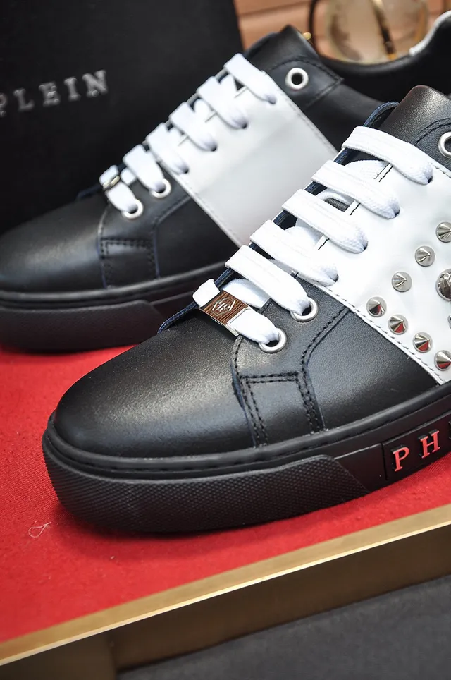 Philipp Plein Crânio Tachonado Tênis Lifestyle 3