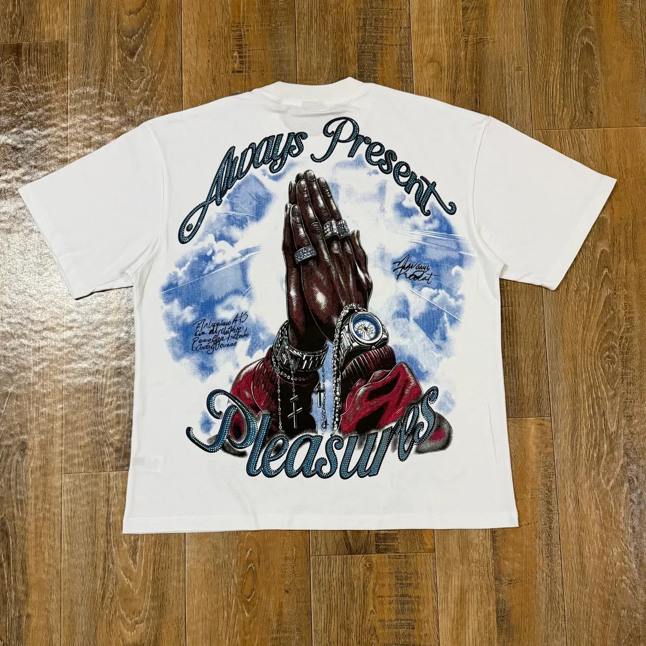 PLEASURES Always Present Pleasures Graphic T-Shirt 2