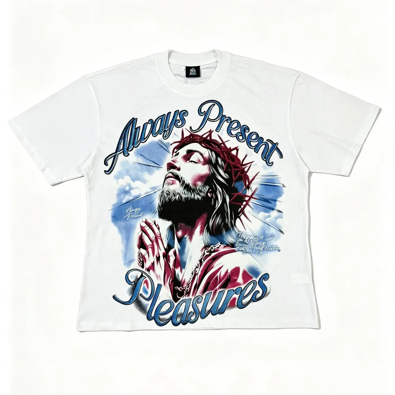 PLEASURES Always Present Pleasures Graphic T-Shirt 6