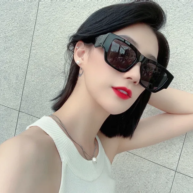 Prada Angular Squared Black Sunglasses 2