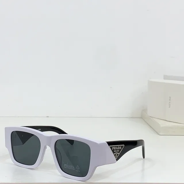 Prada Angular Squared Black Sunglasses 7