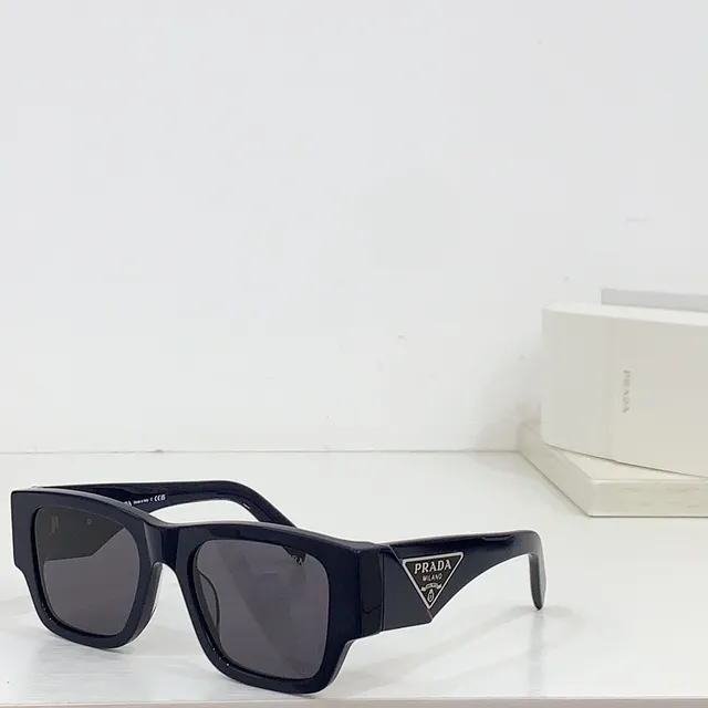 Prada Angular Squared Black Sunglasses 8