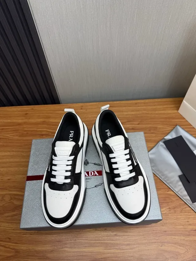 Prada Cloudbust Black and White Lifestyle Sneakers 2