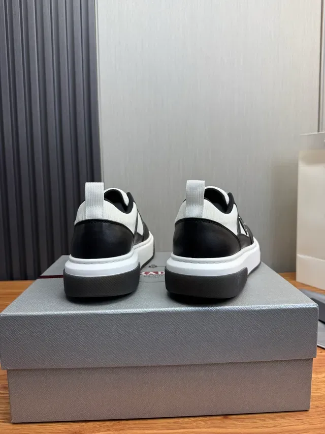 Prada Cloudbust Black and White Lifestyle Sneakers 6