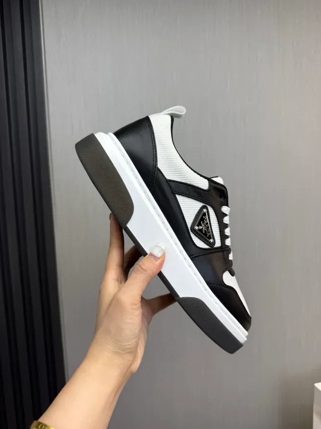 Prada Cloudbust Black and White Lifestyle Sneakers 7