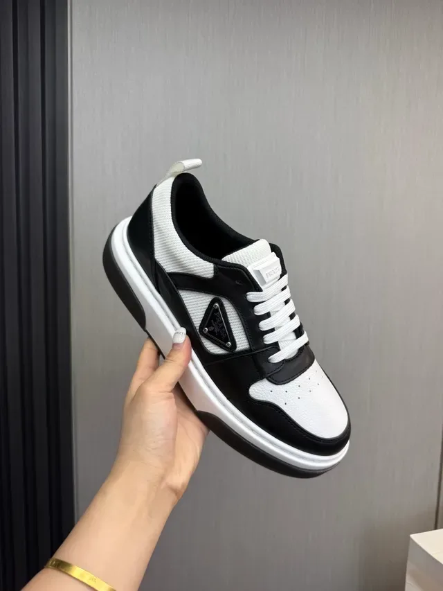 Prada Cloudbust Black and White Lifestyle Sneakers 8