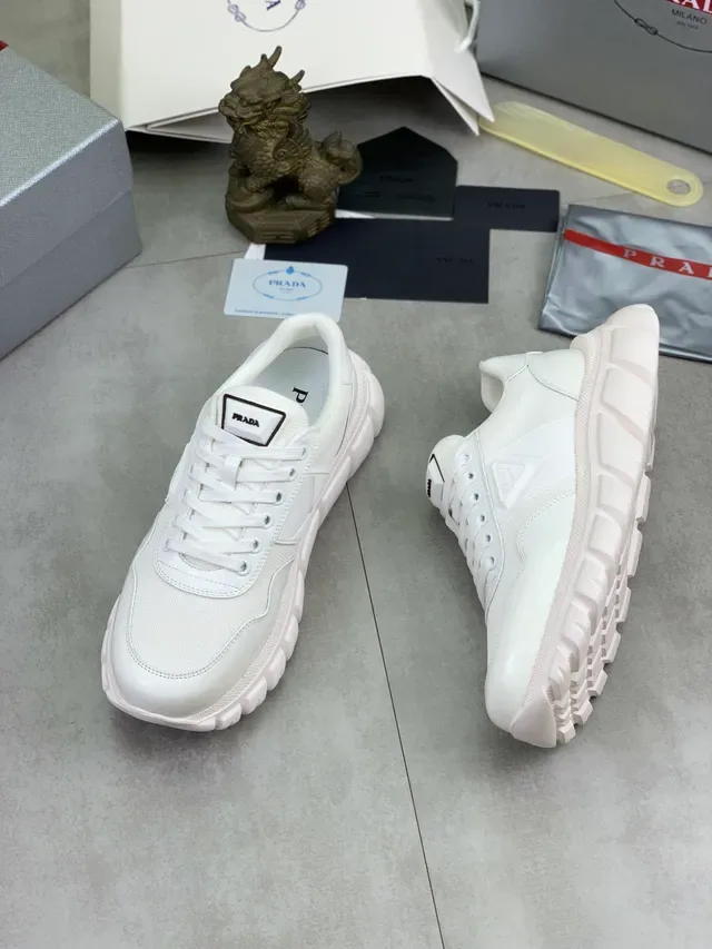 Prada Cloudbust White Chunky Sneakers 5