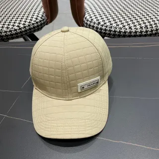 Prada Quilted Grid Baseball Cap
