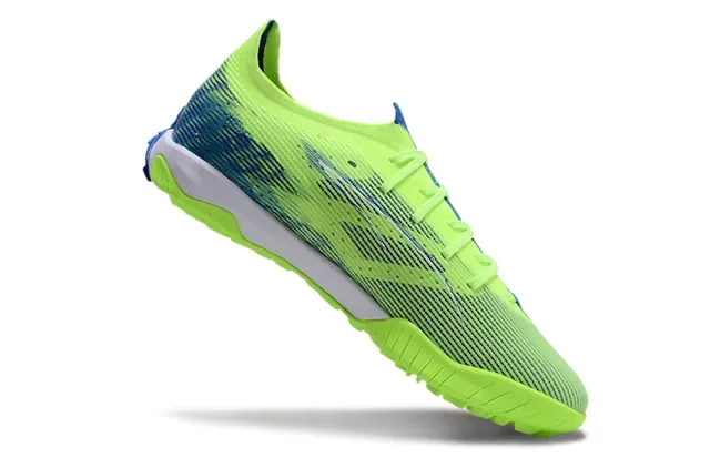 Puma Future Z Green Blue Knit Upper Molded Turf Outsole Sneakers 2