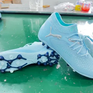 Puma Future Z Light Blue Navy Firm-Ground Soccer Shoes