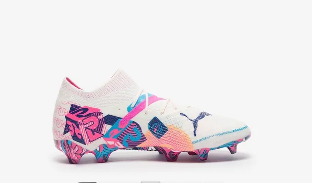 Puma Future Z جرافيتي متعدد الألوان Firm-Ground أحذية كرة القدم 5
