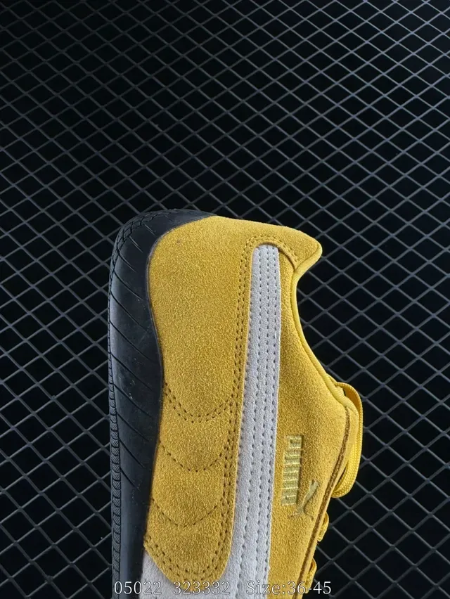 Puma Speedcat OG Chaussures Lifestyle Jaune Beige Daim 2