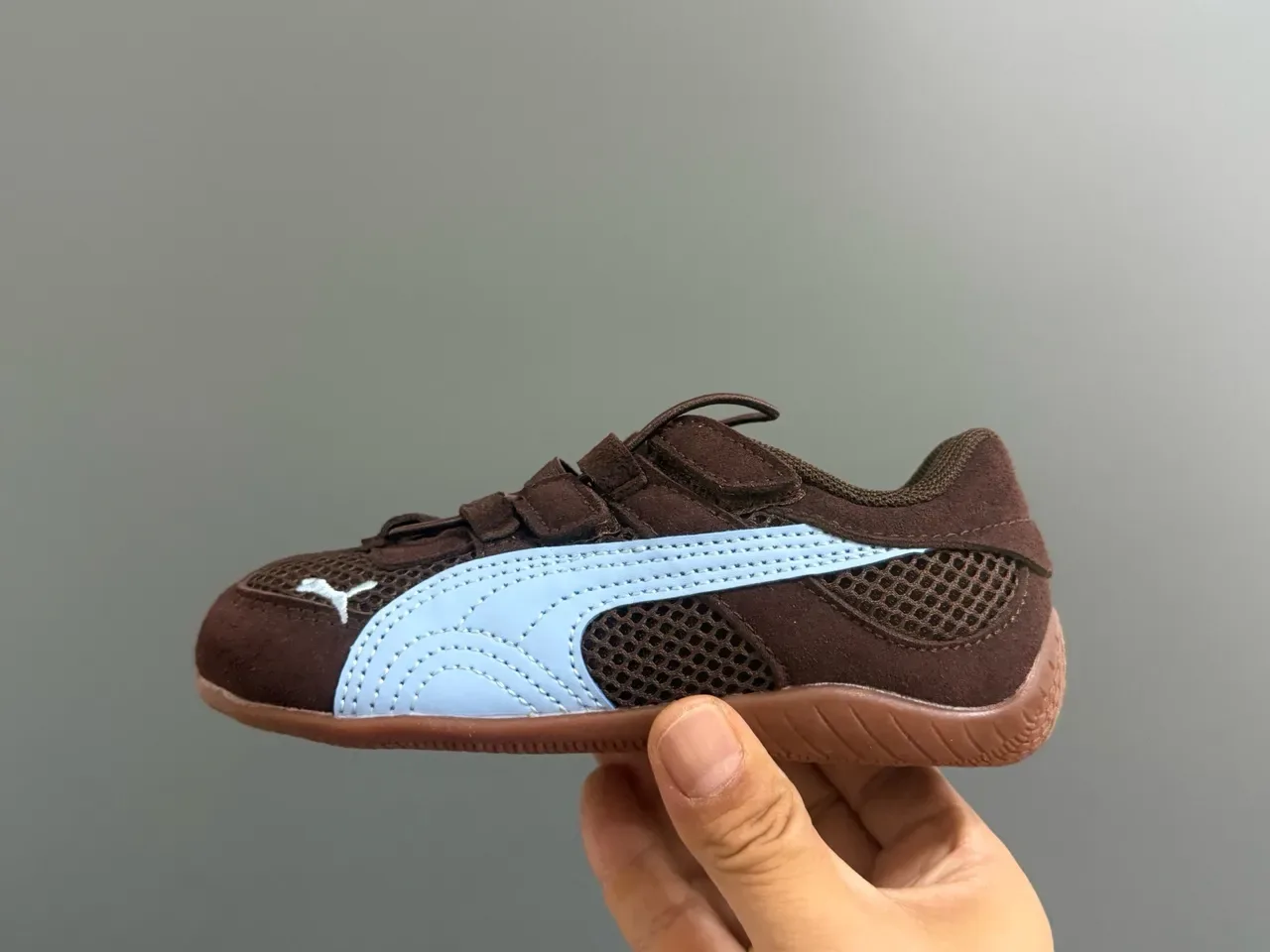 Puma Speedcat Silver 儿童生活方式运动鞋 16