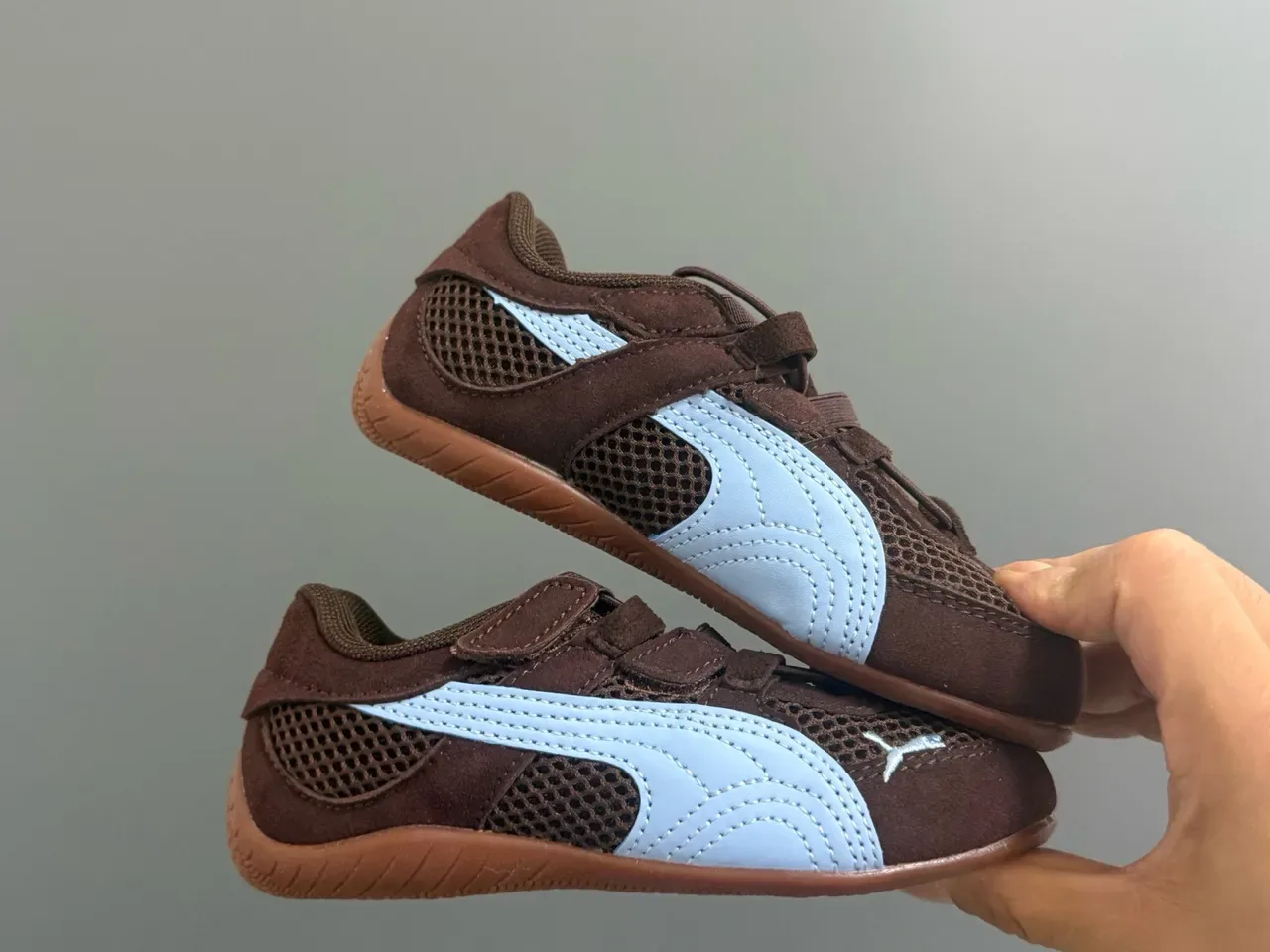 Puma Speedcat Silver 儿童生活方式运动鞋 21