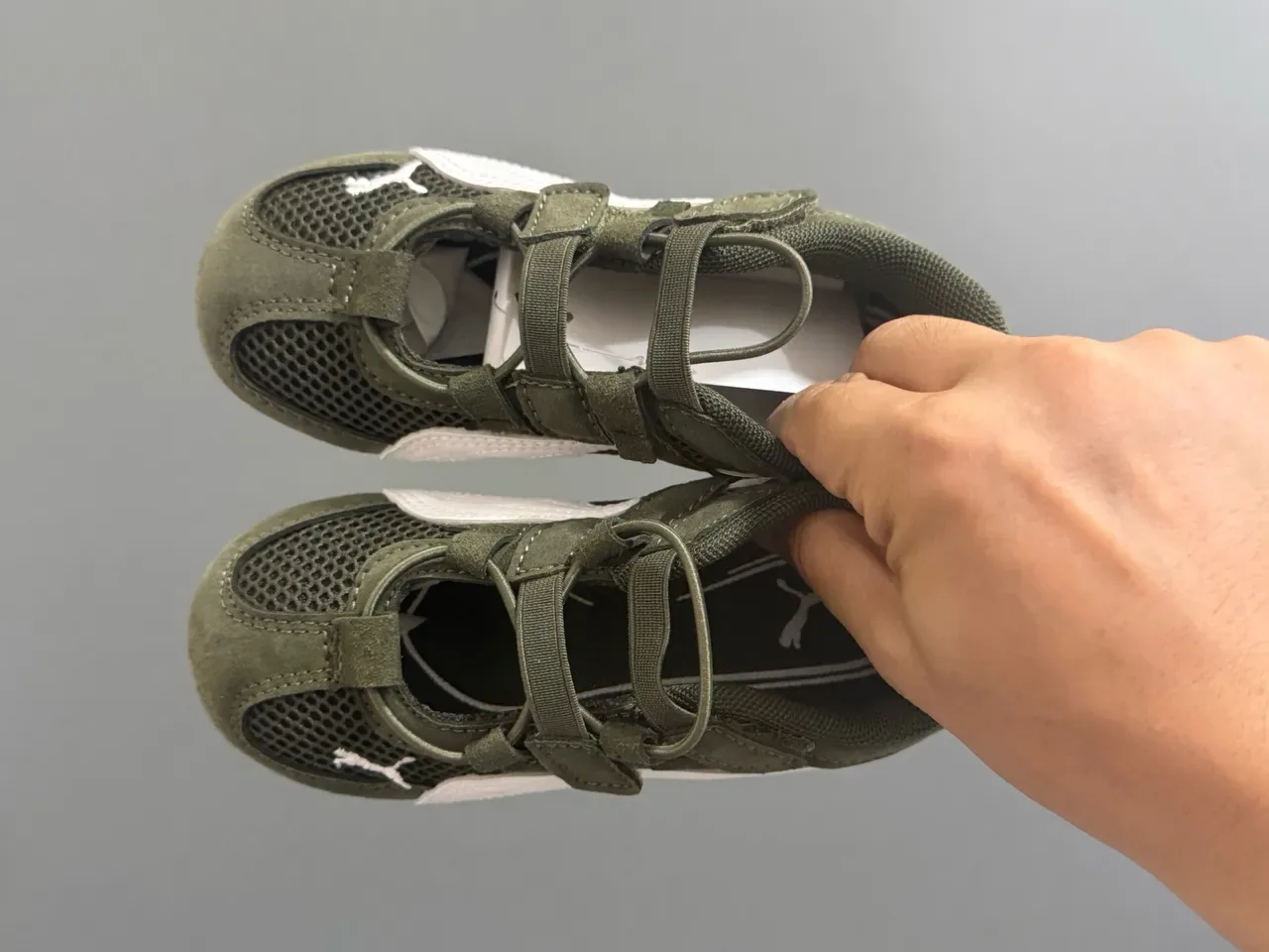 Puma Speedcat Silver 儿童生活方式运动鞋 22