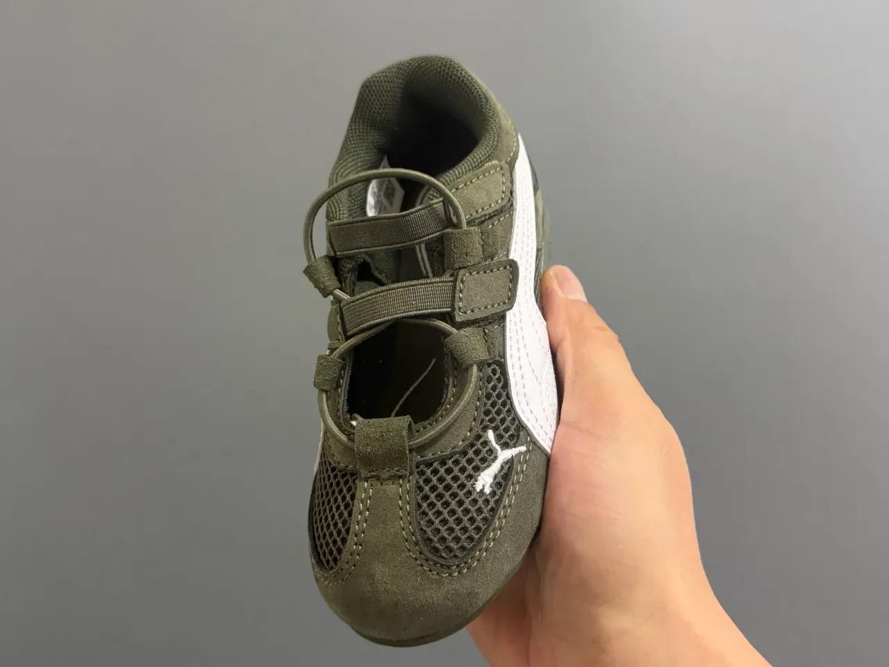 Puma Speedcat Silver 儿童生活方式运动鞋 24