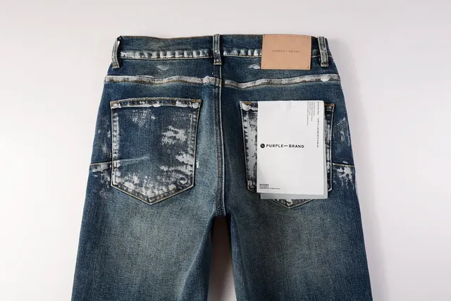 Purple Brand Distressed Bleached Slim-Fit Jeans 7