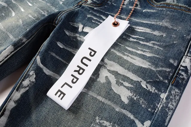 Purple Brand Distressed Bleached Slim-Fit Jeans 13