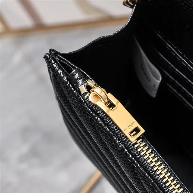 Saint Laurent Loulou Beige Quilted Chain Bag 2