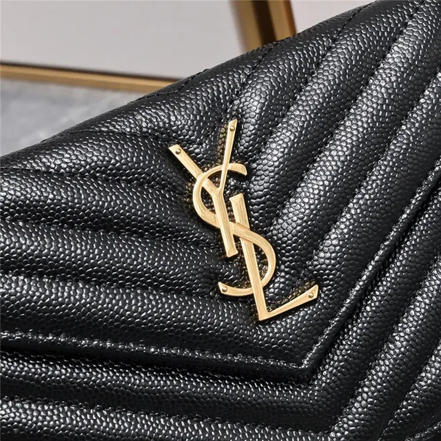 Saint Laurent Loulou Beige Quilted Chain Bag 5