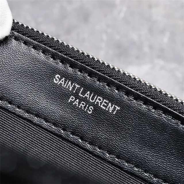 Saint Laurent Loulou Beige Quilted Chain Bag 13
