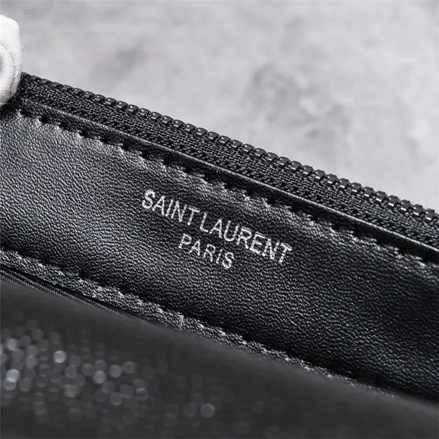 Saint Laurent Loulou Beige Quilted Chain Bag 22