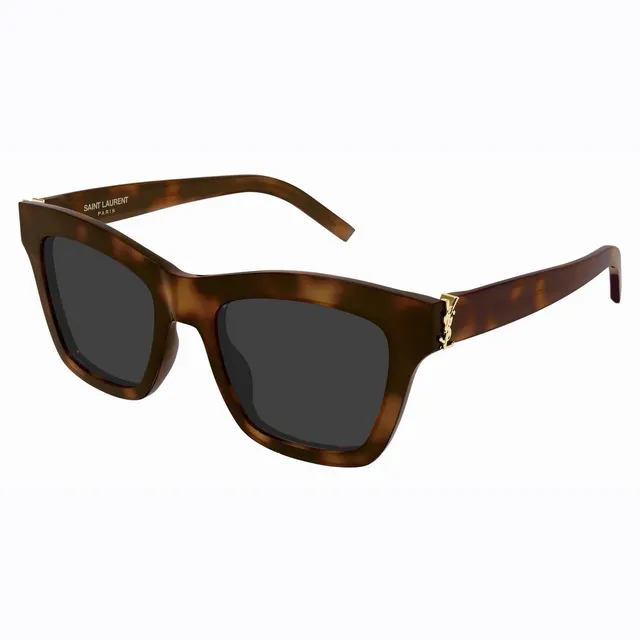 Saint Laurent Loulou Oversized Rectangular Black Acetate Sunglasses 9