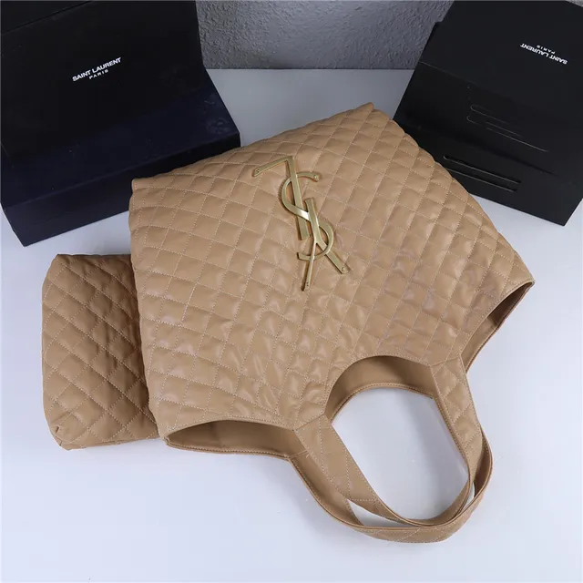 Saint Laurent Loulou Quilted Black Leather Tote Bag 6