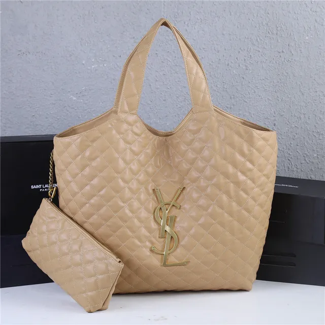Saint Laurent Loulou Quilted Black Leather Tote Bag 10