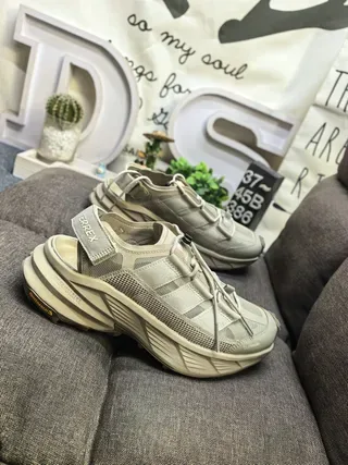 Salomon ACS Pro Beige Mesh Hybrid Lifestyle Sneakers 9