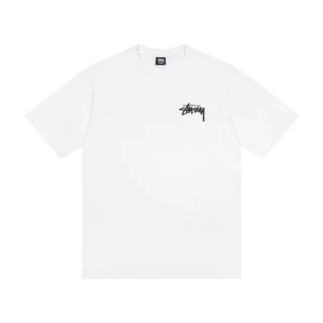 Stussy Stock Logo Graphic T-Shirt 4