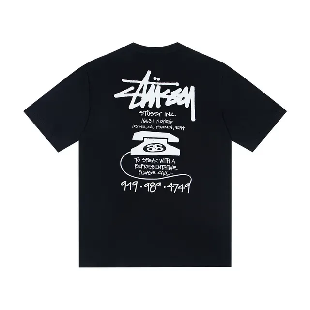 Stussy Stock Logo Graphic T-Shirt 5