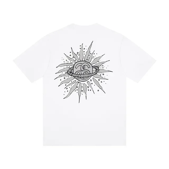 Stussy Sunburst Graphic T-Shirt 4