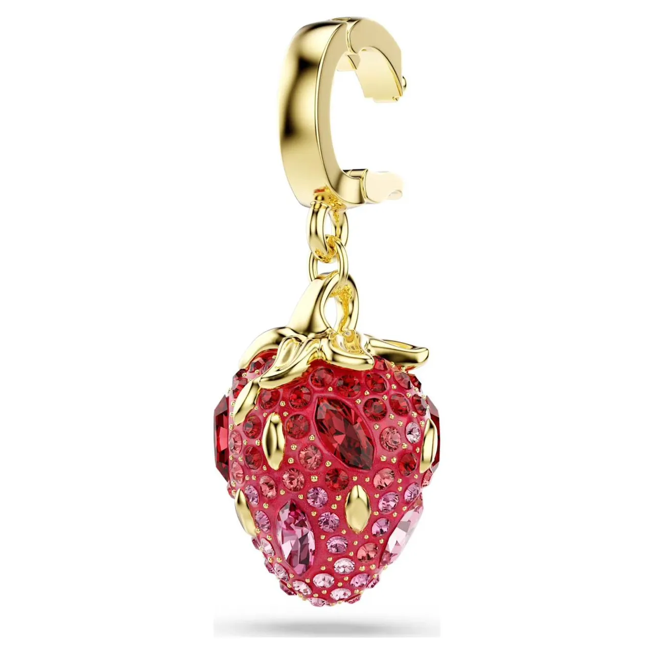 Swarovski Cœur Gouttant Or Rouge Pavé-Crystal Effet Résine Brillant Bijoux 12