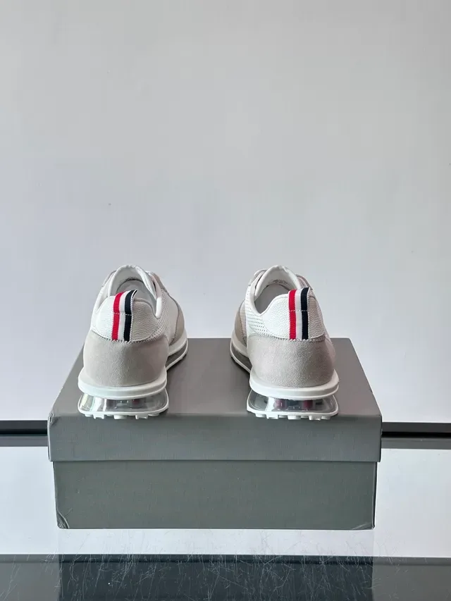 Thom Browne Air-Unit Sneaker Light Gray Beige Lifestyle Sneakers 3