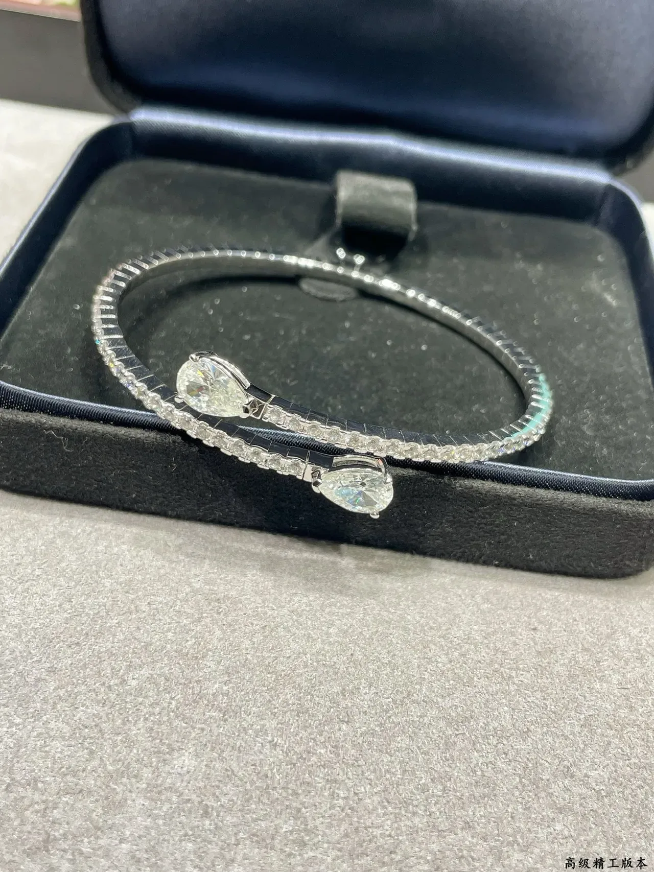 Tiffany & Co. Snake-Inspired Pavé Pear-Cut Bracelet 3