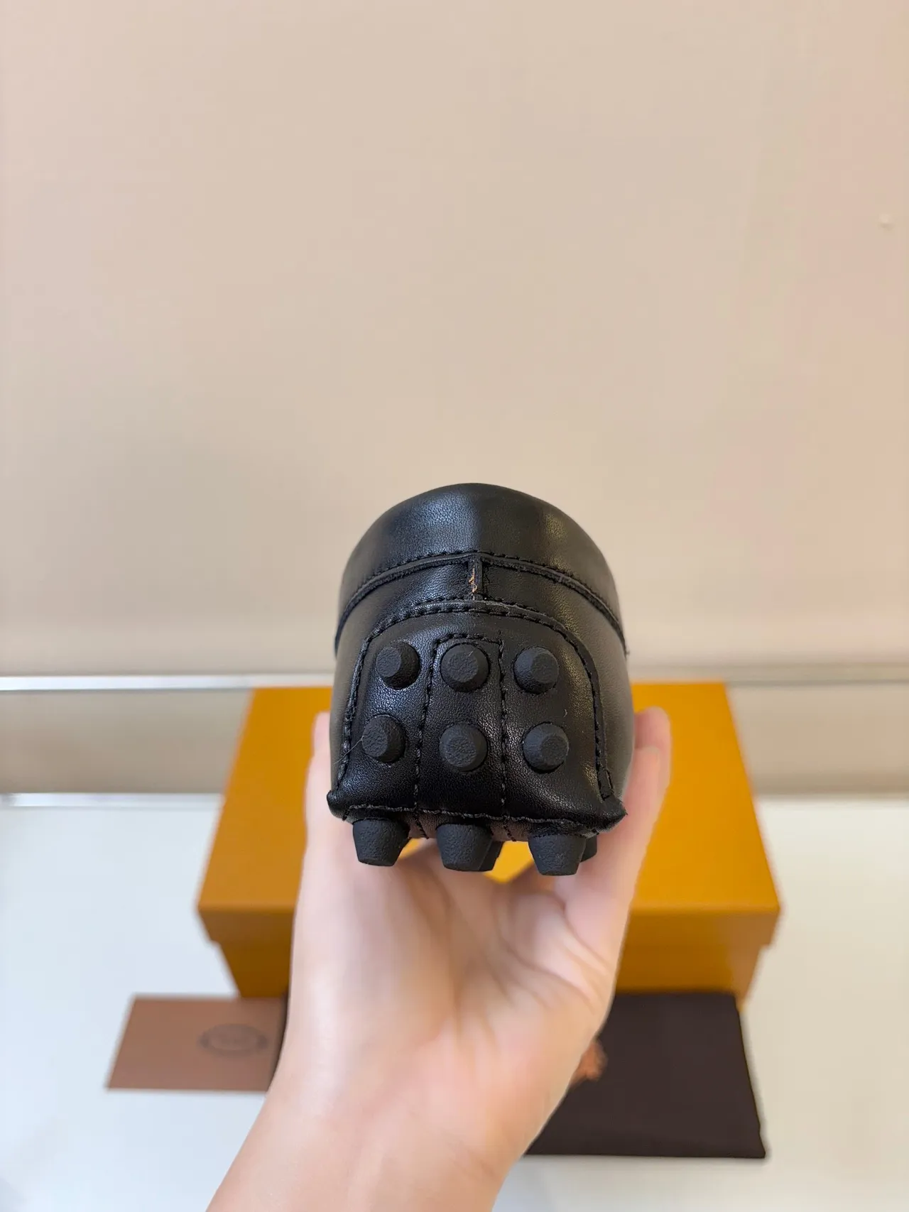 Tod's Gommino Mocassin en Cuir Noir avec Boucle de Horsebit 4