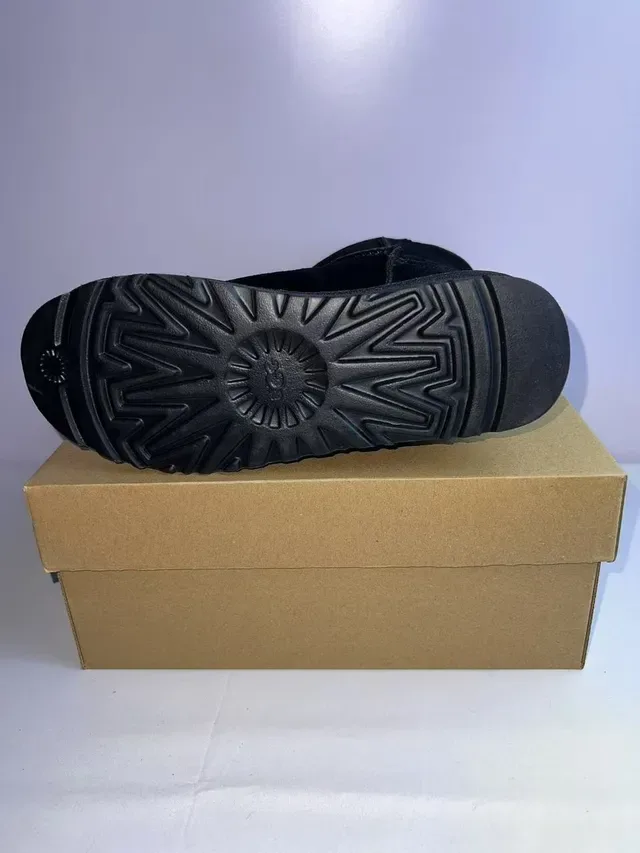 UGG Classic Black Suede Snow Boots 3