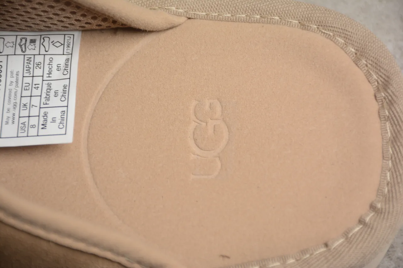 UGG Tasman Beige Suede Slipper 3