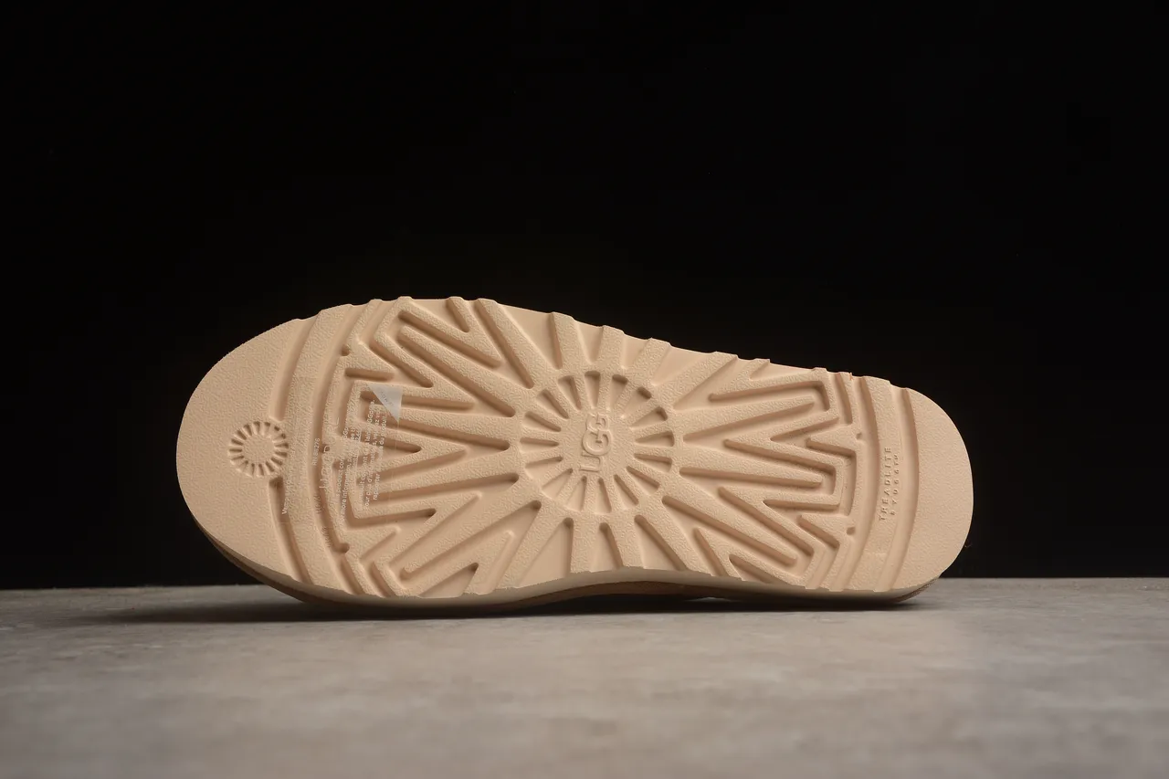 UGG Tasman Beige Suede Slipper 10