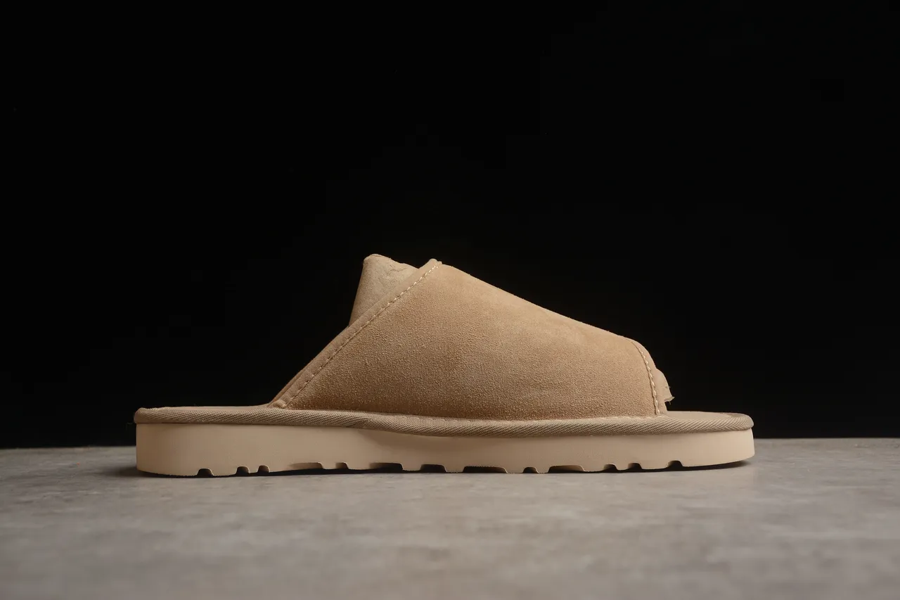 UGG Tasman Beige Suede Slipper 12
