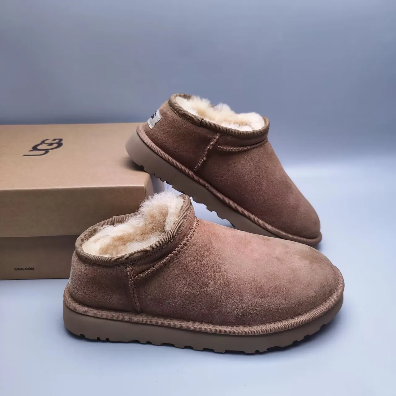 UGG Tasman Chestnut Brown Shearling-Lined Snow Boot 5