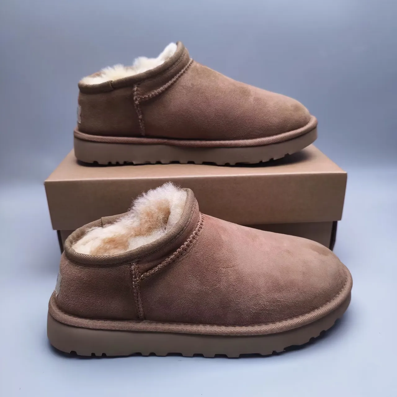 UGG Tasman Chestnut Brown Shearling-Lined Snow Boot 2