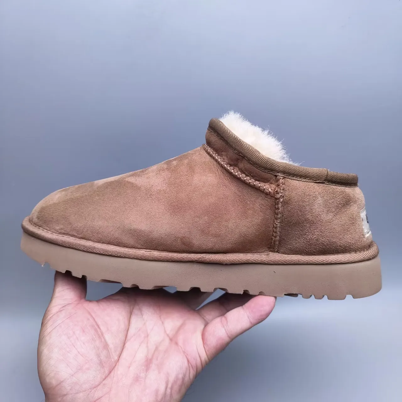 UGG Tasman Chestnut Brown Shearling-Lined Snow Boot 3