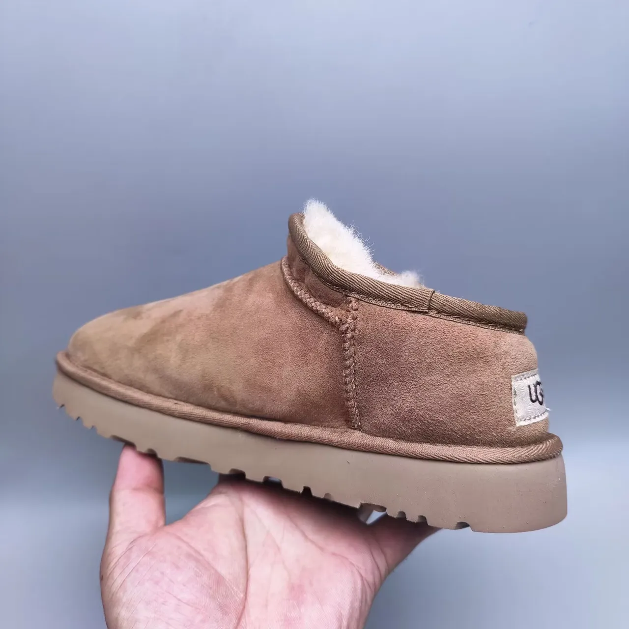 UGG Tasman Chestnut Brown Shearling-Lined Snow Boot 6