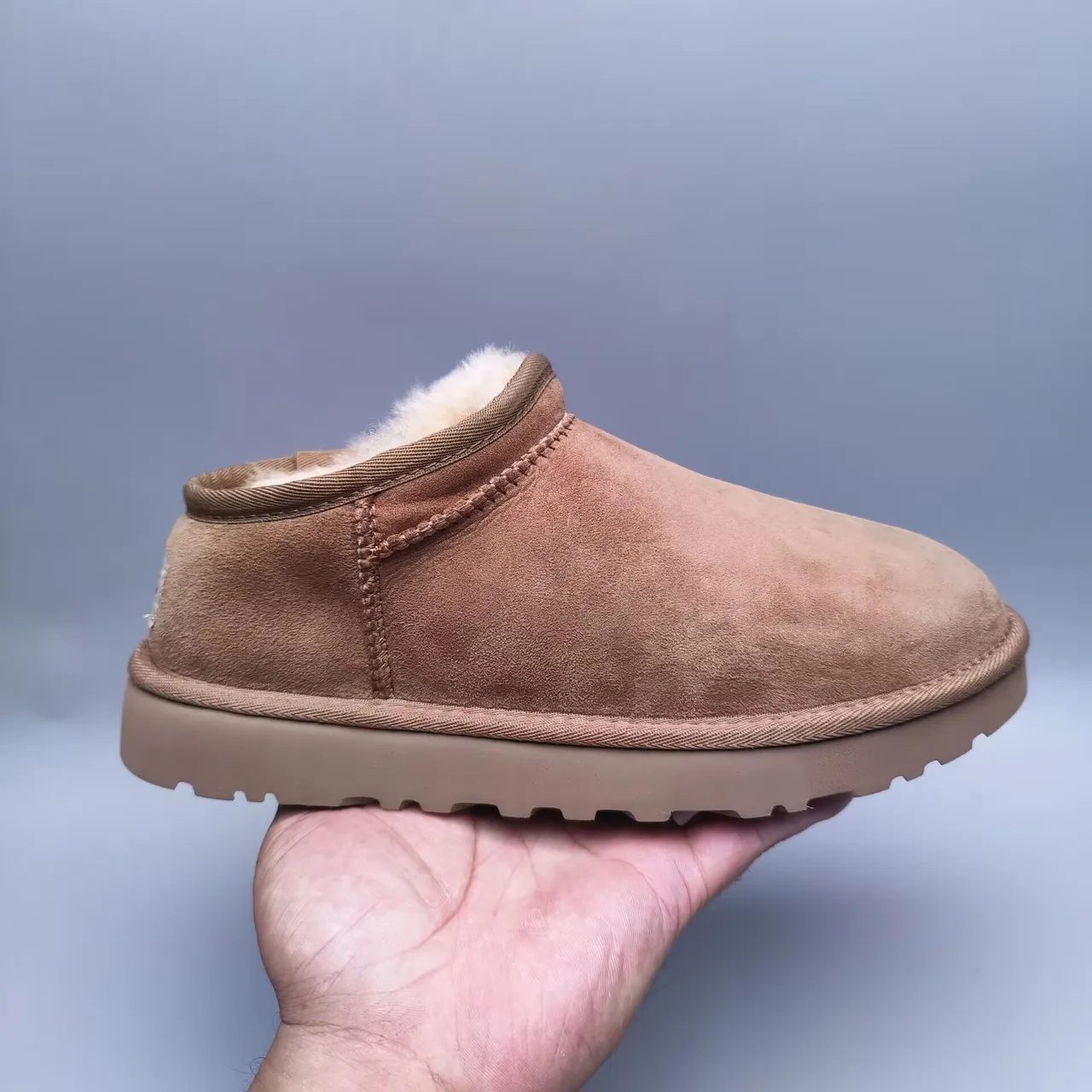 UGG Tasman Chestnut Brown Shearling-Lined Snow Boot 7