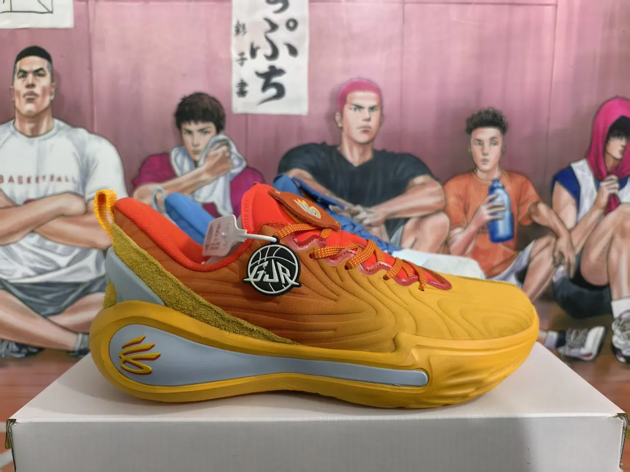 Under Armour Curry Multicolor Low-Top Basketball Shoes 5