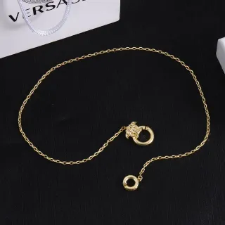 Versace Medusa Chain Collar Dorado