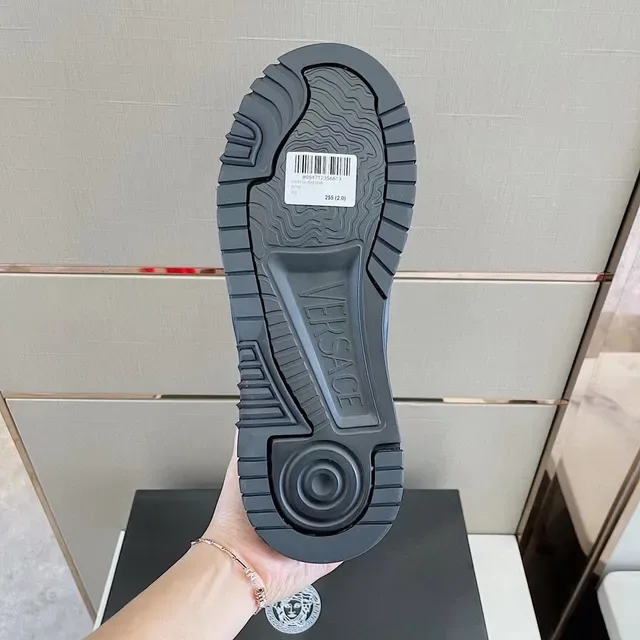 Versace Odissea Sneakers Lifestyle en Cuir Monochrome 2